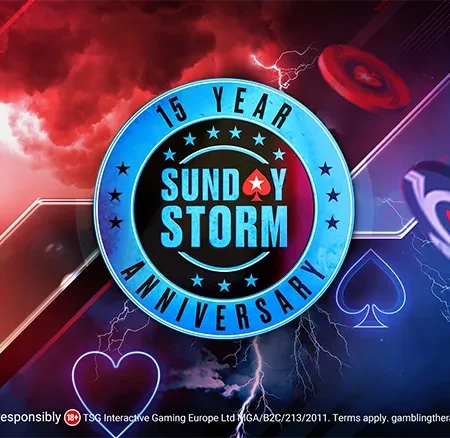 $500,000 Guaranteed in the 15th Anniversary PokerStars Sunday Storm