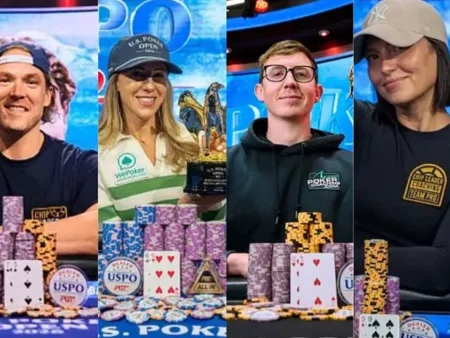 Two Couples Completely Dominating the U.S. Poker Open with Five Wins in Seven Events