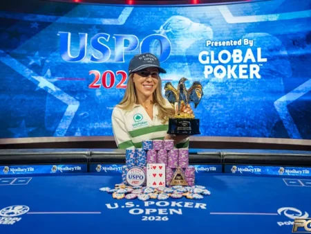 Kristen Foxen Wins U.S. Poker Open $10k Event for Fifth PGT Title