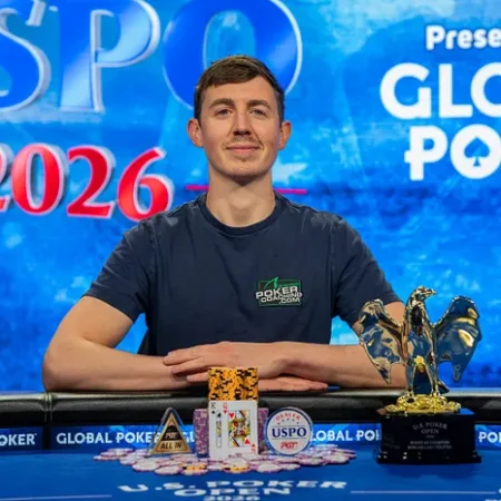 Brock Wilson Continues Insane Heater with Another Win at the U.S. Poker Open