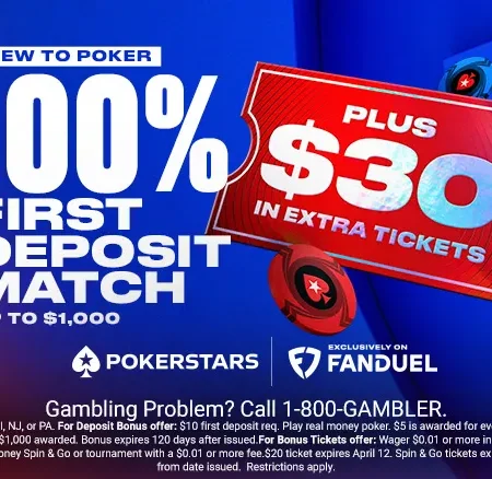 Everything to Know About the PokerStars Exclusively on FanDuel Welcome Bonus