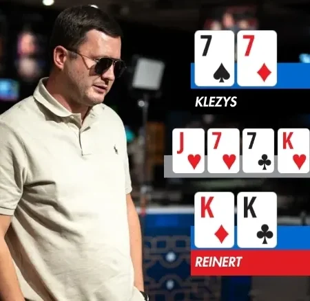 WSOP Bracelet Winner Flops Quads in Five-Bet Pot Against Pocket Kings