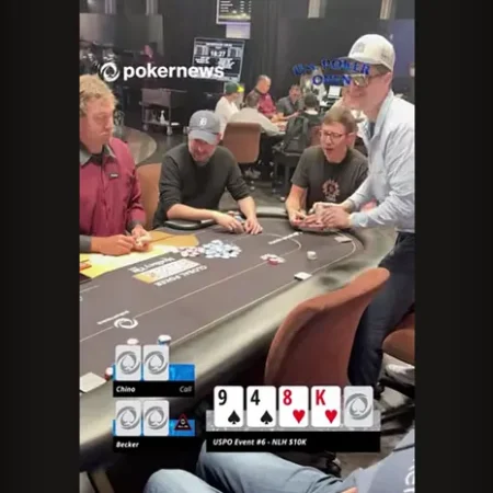 This Epic Three-Way, Six-Bet Pot Won by Jack-High Left Poker Players in Disbelief