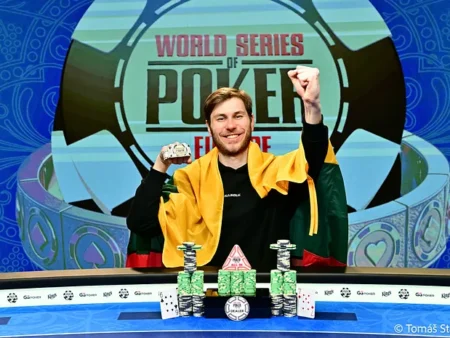 Marius Kudzmanas Cracks Kings With 6-7 to Win Historic WSOPE Main Event