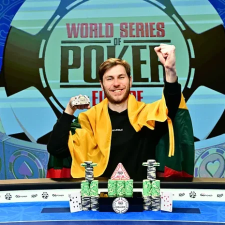 Marius Kudzmanas Cracks Kings With 6-7 to Win Historic WSOPE Main Event