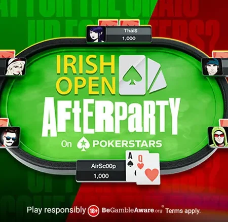 Continue the Craic With the $3M Gtd Irish Open After Party at PokerStars