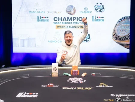 Poker Player’s Third Tournament Cash is For a WSOPC Main Event Ring