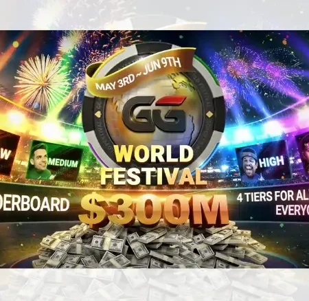 Biggest in History: GGPoker Announces $300M Guaranteed GG World Festival Series