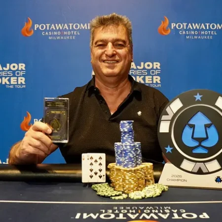 Tour Newcomer Hamid Izadi Steamrolls Final Two Tables Enroute to 1st MSPT Title