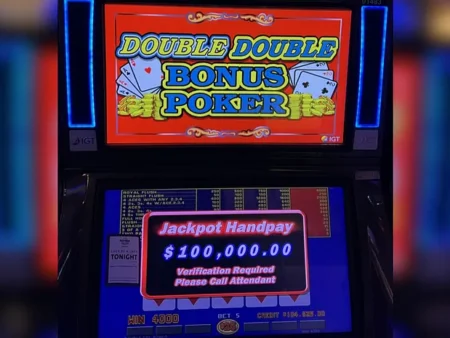 Video Poker Player Hits $100,000 Royal Flush Jackpot in Atlantic City