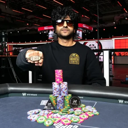 Daniyal Gheba Awarded First Bracelet in WSOP’s Mothership Arena for $502,985