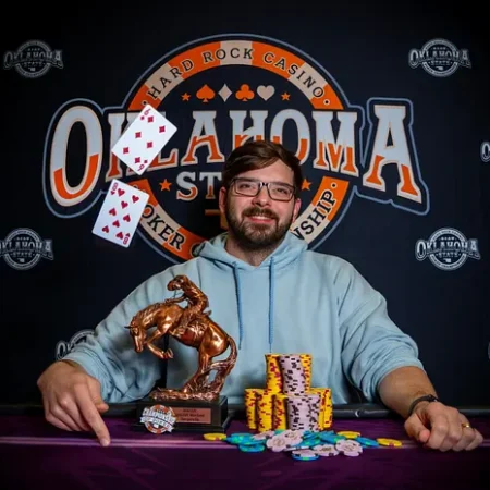 Anthony Finley Finds Redemption in 2026 Oklahoma State Championship of Poker $800 Main Event