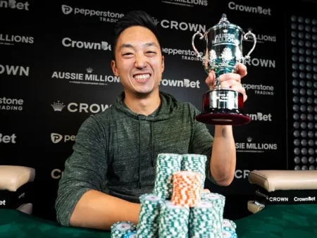 Andy Lee Ends Dry Spell with Largest Career Score in Aussie Millions $25k Challenge