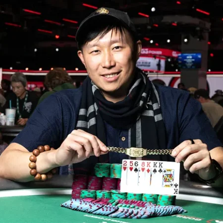“This is the Pinnacle” James Cheung Captures First WSOP Bracelet in $1,500 Stud
