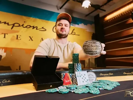 Vladyslav Shovkovyi Wins PGT Texas Poker Open Main Event for $180,000
