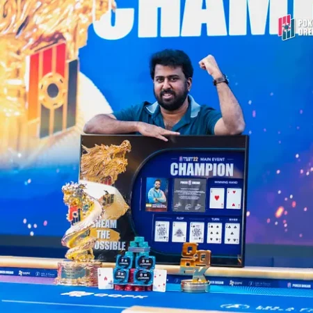 Pentakota Denies Sharma Fourth Poker Dream Title in Jeju Main Event