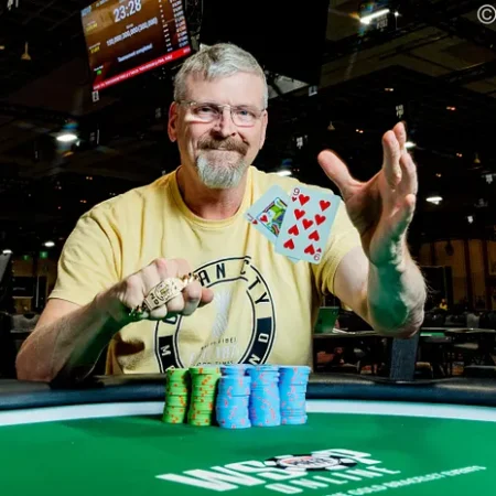 Jerome Neppl Dominates Event #3: $500 Industry Employees No-Limit Hold’em For Career-Highlight Win