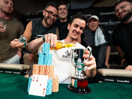 Beer We Go! Joseph Antar Wins Aussie Millions $5,000 Challenge