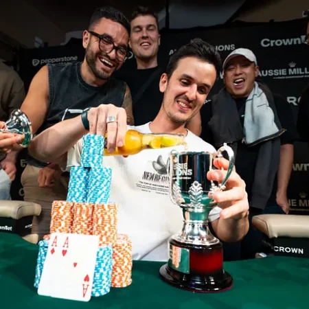 Beer We Go! Joseph Antar Wins Aussie Millions $5,000 Challenge