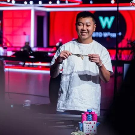 Yang Wang Denies Jesse Lonis Heads-Up in Event #5: $5,000 Pot-Limit Omaha