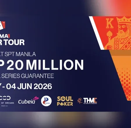 More Than $300K Up for Grabs at SiGMA Poker Tour Manila from May 31