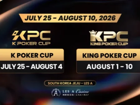 K Poker Cup & King Poker Cup Return to Jeju This Summer for Massive 17-Day Festival