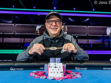 Every Poker Player’s Dream: 20-Year Veteran Lionel Barracano Secures First WSOP Bracelet