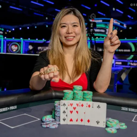 History-Maker Michelle Chins the Competition to Win Maiden WSOP Bracelet