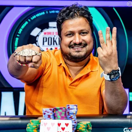 “It’s Like a Dream” Santhosh Suvarna Wins Third WSOP Bracelet in $50,000 High Roller