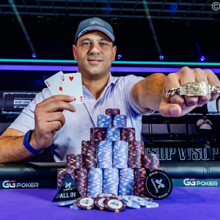 Omar Zazay Outlasts Jean-Robert Bellande to Win First WSOP Bracelet in $3,000 NLHE