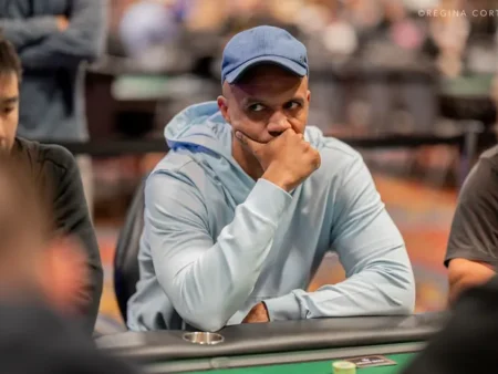 Phil Ivey Has a Big Stack as Bubble Bursts in WSOP Poker Players Championship