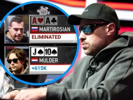 Martirosian’s Aces Cracked TWICE to Bubble 100K High Roller