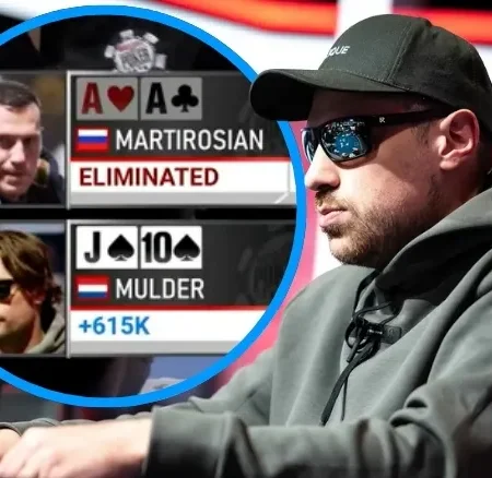 Martirosian’s Aces Cracked TWICE to Bubble 100K High Roller