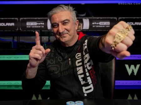 O Canada! Homan Mohammadi Takes the WSOP $1,000 Seniors Championship North