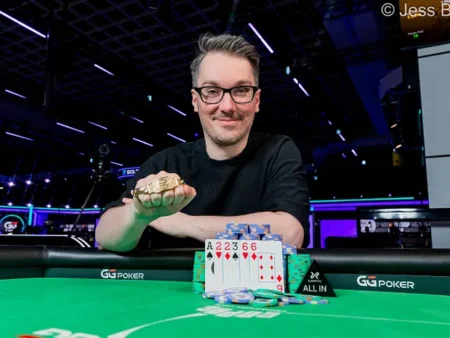 Sebastian Pauli Finally Gets His Razz Bracelet, 13 Years Later