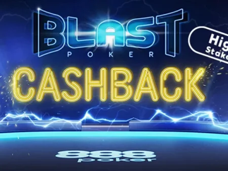 Do You Play High Stakes BLAST Games at 888poker? How Does 40% Rakeback Sound?
