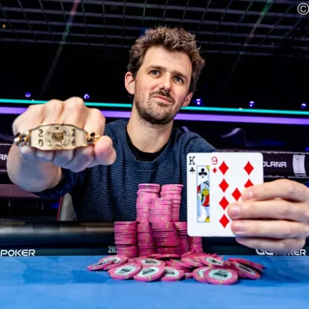 Matthew Moss Captures “First Big Live Tournament Win” in WSOP $800 Deepstack