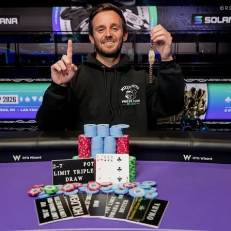Dylan Smith Captures Long-Awaited Maiden Bracelet in Mixed Big Bet