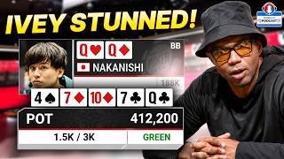 Phil Ivey Somehow Survives This INSANE Poker Hand | PokerNews Podcast #969