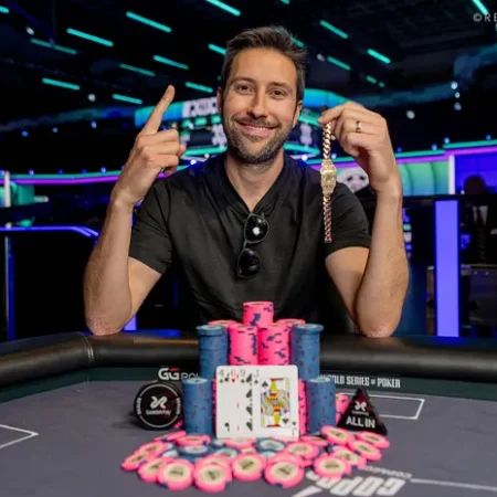 Cash King Matthew Shepsky Adds WSOP Gold in $1k Mystery Bounty PLO