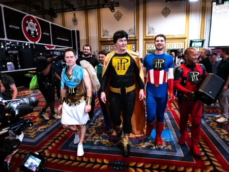 WATCH: ‘Superhero’ Phil Hellmuth Makes Annual WSOP Main Event Entrance