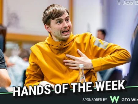 WSOP Hands of the Week: What Left Martin Kabrheal Saying “You Screwed Yourself and Myself”?