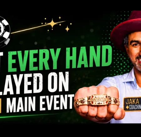 Why Faraz Jaka is Sharing Every WSOP Main Event Hand He Plays