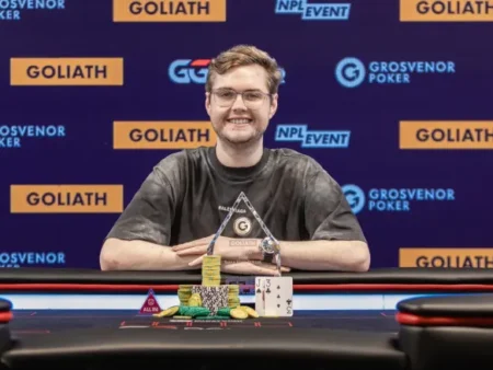 Jamie Dwan Follows Up Maiden Bracelet Win with Goliath SHR Title