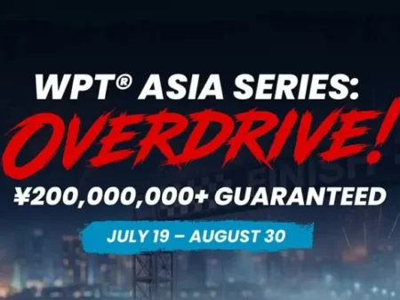 WPT Asia Overdrive: The ¥2,000,000 Weekly Leaderboard