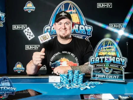 Police Officer Locks Up the Title in the Gateway Poker Classic Main Event