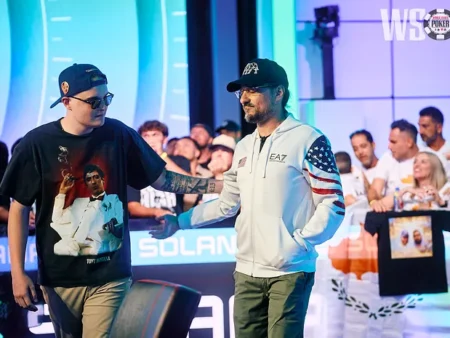 Calm and Collected Lucas Jumalon Still in Front at WSOP Main Event Final Table