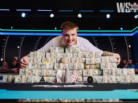 Lucas Jumalon Goes Wire-to-Wire at Final Table for 2026 WSOP Main Event Title
