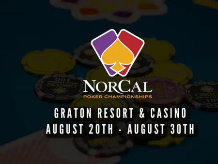 Graton Resort to Host RGPS NorCal Poker Championships Starting Aug. 20