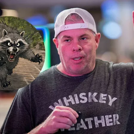 Poker Player Wins Tournament After Injury From Wild Raccoon Chase
